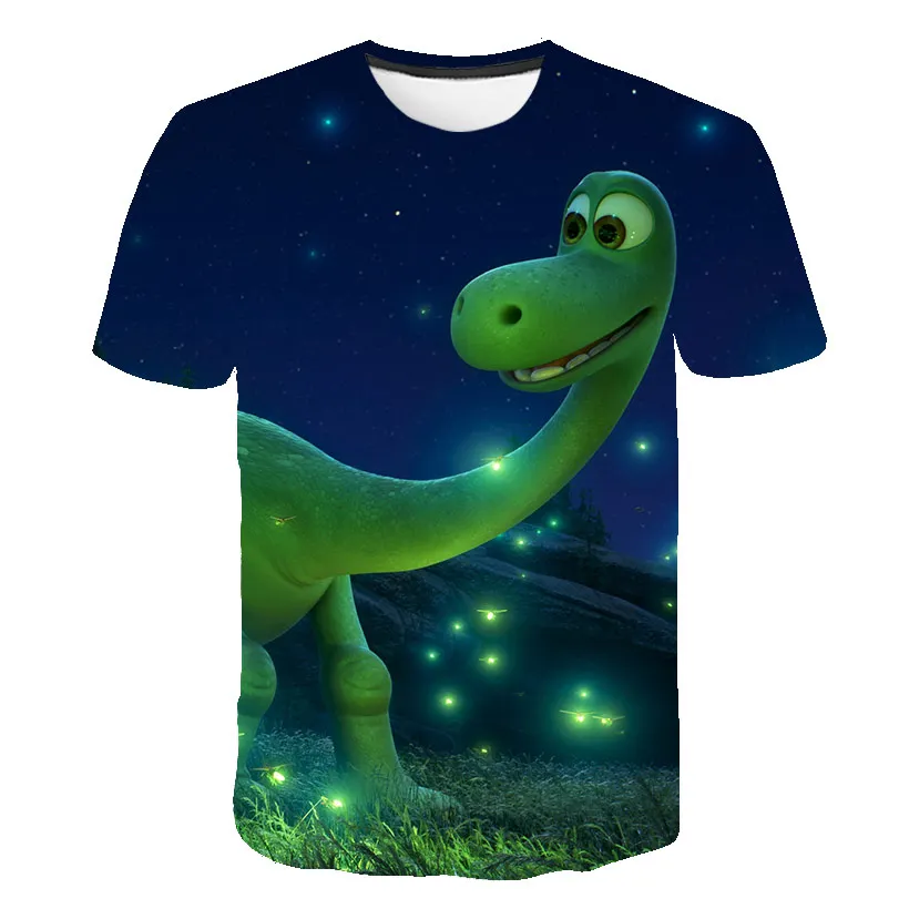 Jurassic World Dinosaur T Shirt Children Birthday Gift Tshirts Baby Clothes Kids Boys Girls Dinosaur T-shirts 3D Printed Cartoon