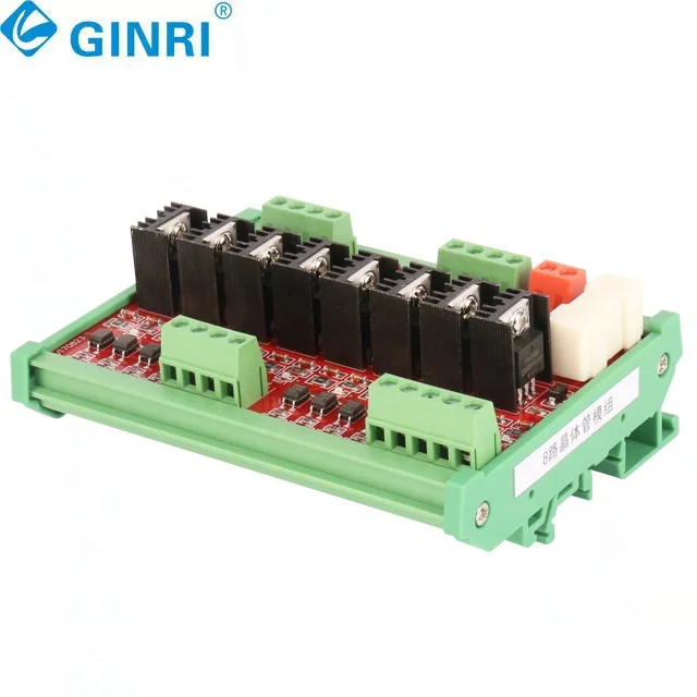 Placa de módulo transistor de fuga amplificador MOSFET de alta qualidade PNP PLC DC 24V de 8 canais