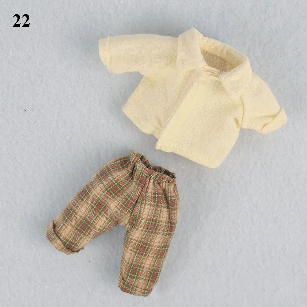 19 Styles Fashion Doll Clothes For Ob11 Gsc 1/12Bjd Molly Body Animal Doll Suit 16~17cm Dolls Dresses Beautiful Doll Outfit