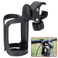 Rotatable Bike Water Bottle Cage Multifunction Bicycle Cycling Beverage Holder Adjustable Grip Baby Stroller Handlebar Mount