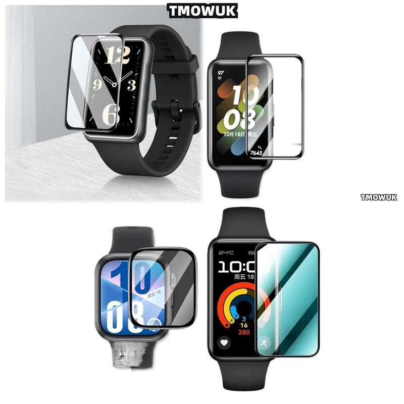

For Huawei Band 6 7 8 9 10 B6 B7 Watch D2 Fit 3 4 Pro Special Edition, Extra Thin Protection.