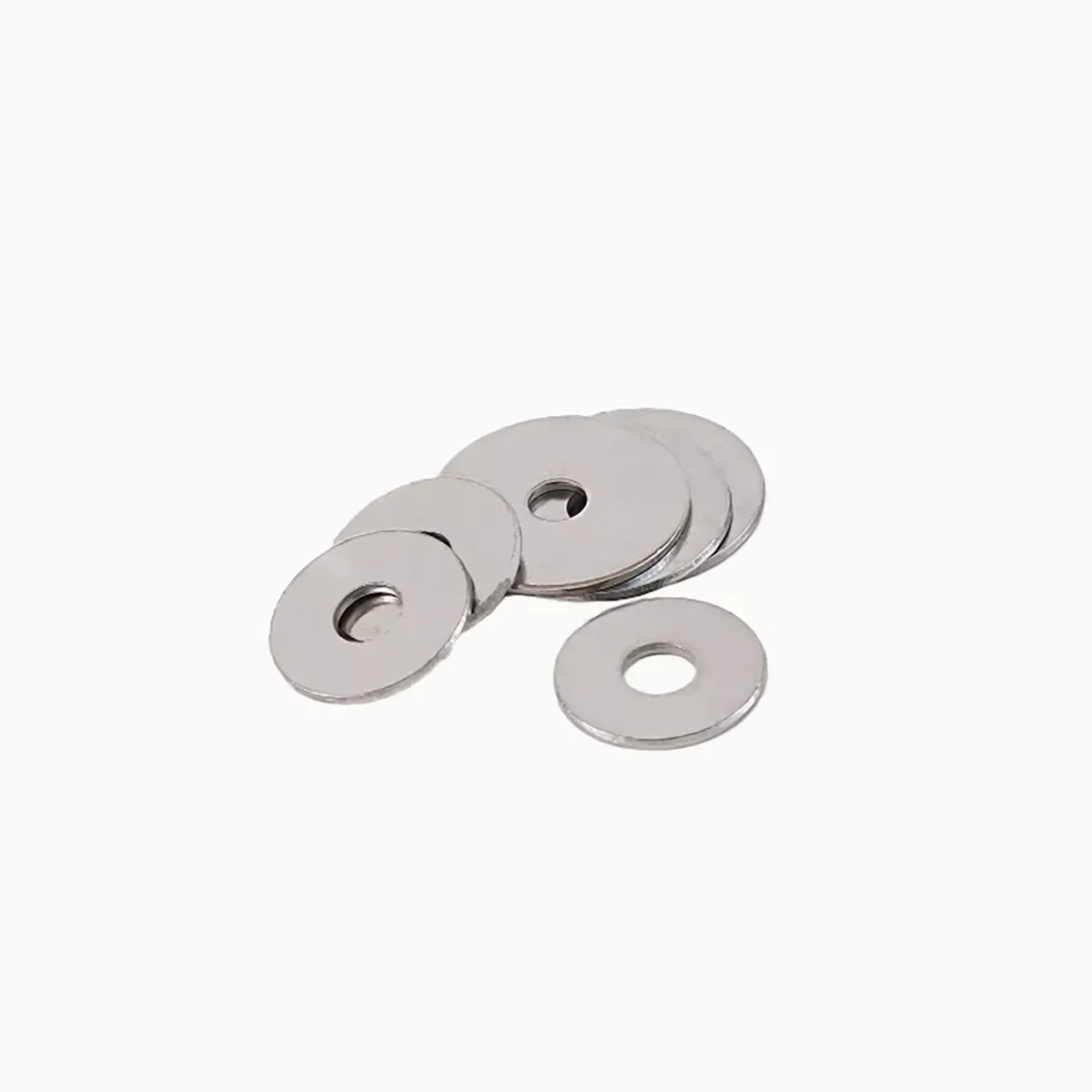 

304 Stainless Steel Circular Flat Washer/ Metal Washer Enlarged And Thickened Screw Flat Washer M3M4M5M6M8M10