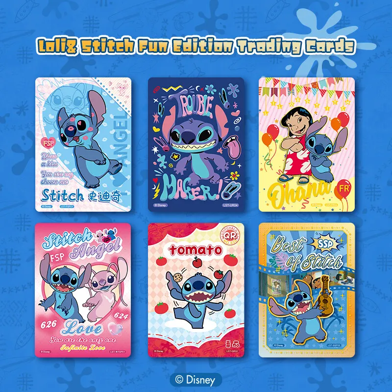 10 Packs CARDFUN Lilo and Stitch Cards Booster Packs – TCG CCG Collectable Playing Trading Card