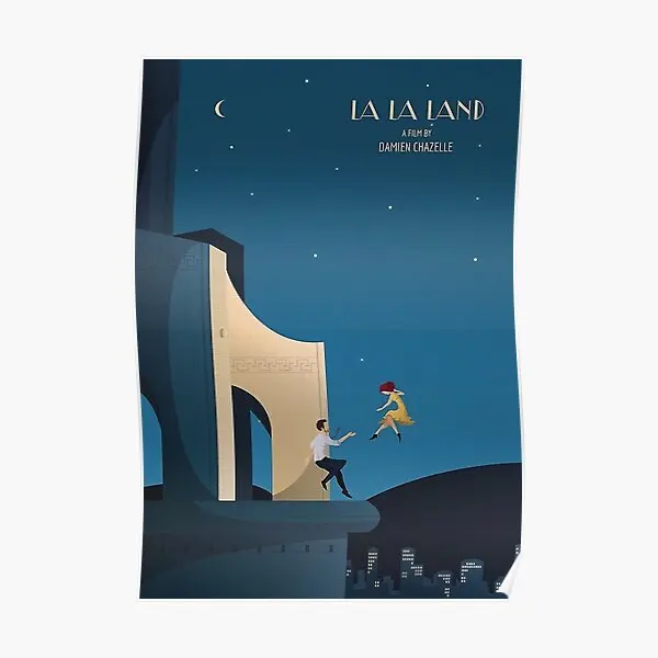 La La Land Night  Poster Mural Decor Room Funny Decoration Home Picture Print Modern Wall Art Painting Vintage No Frame