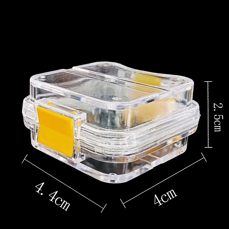 

Denture Storage Box Plastic Denture Tooth Box with Film Dental Implant Membrane Tooth Box