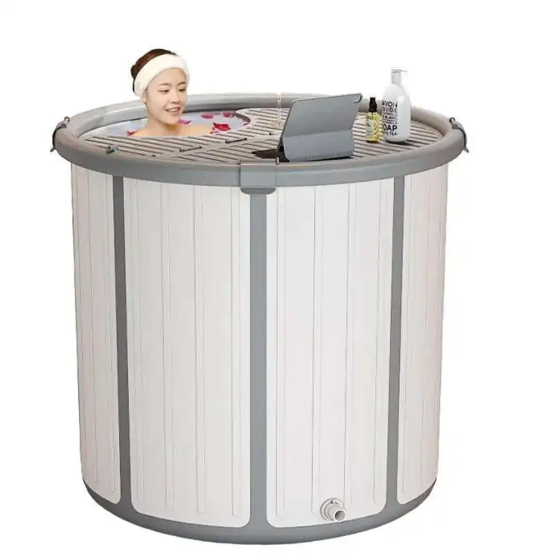 

Portable Chemical Bath Bathtubs Adults Soaker Folding Baby The Whole Family Swimming Barrell Portable Foot Hot Tub Travel ZY50YP