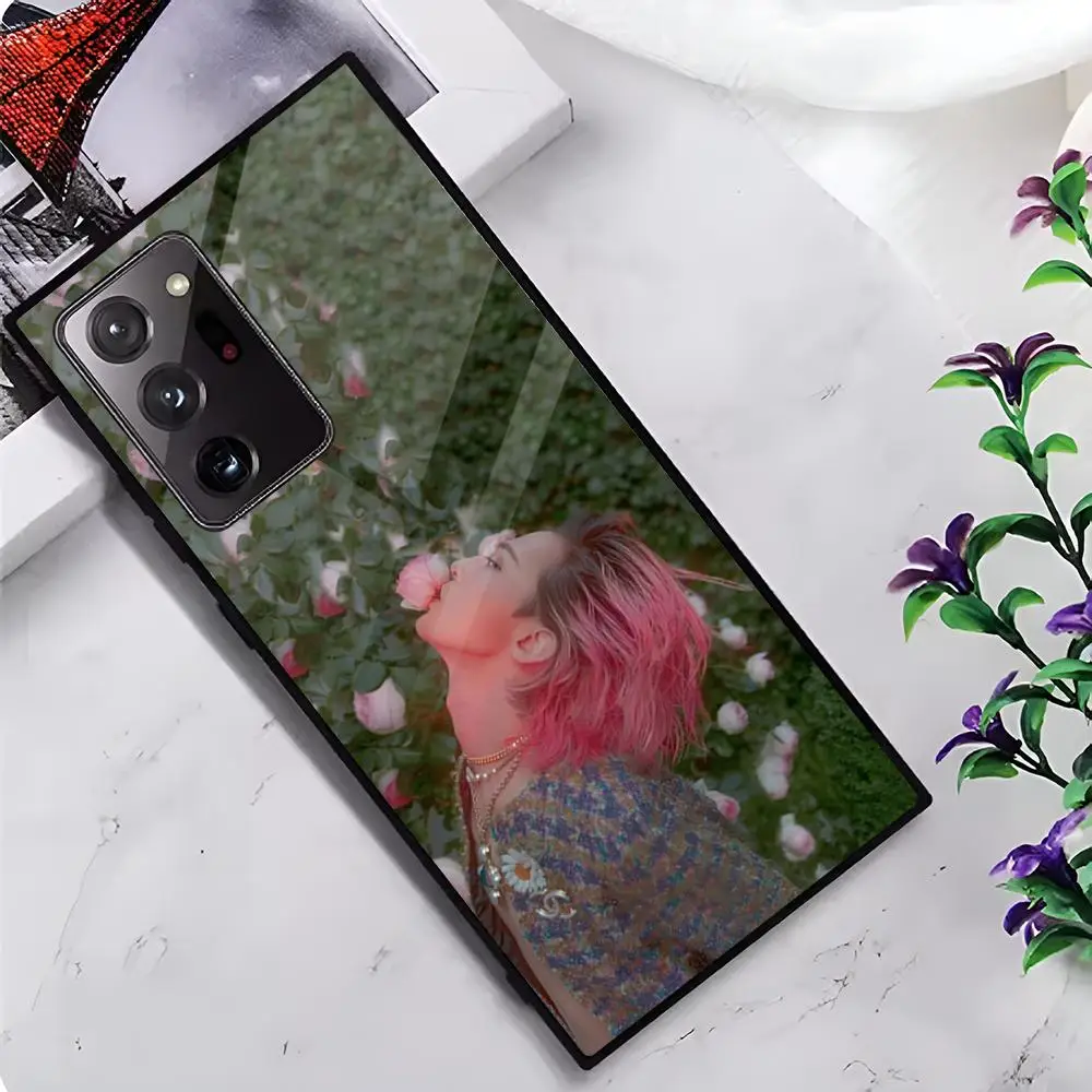 G-Dragon MAISTO Phone Case Glass Phone Case For Samsung Galaxy S20 S21 S22 S23 S24 Note20 Ultra Plus Fe