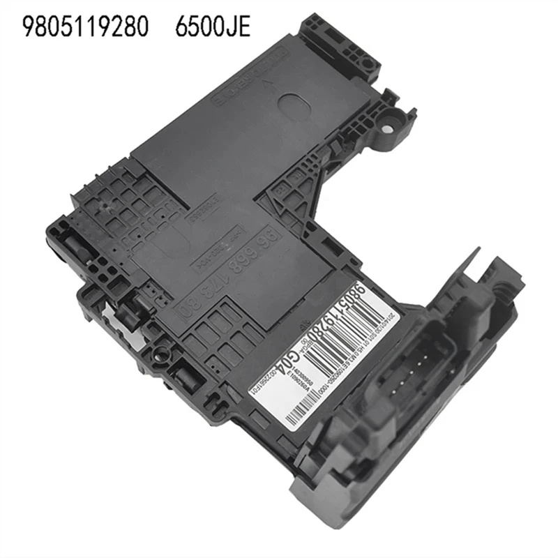 Top!-6500JE 9666817380 Car Fuse Box Battery Management BPGA Module For Peugeot 508 Citroen C4 C4L DS4 DS5 349880 9811475080