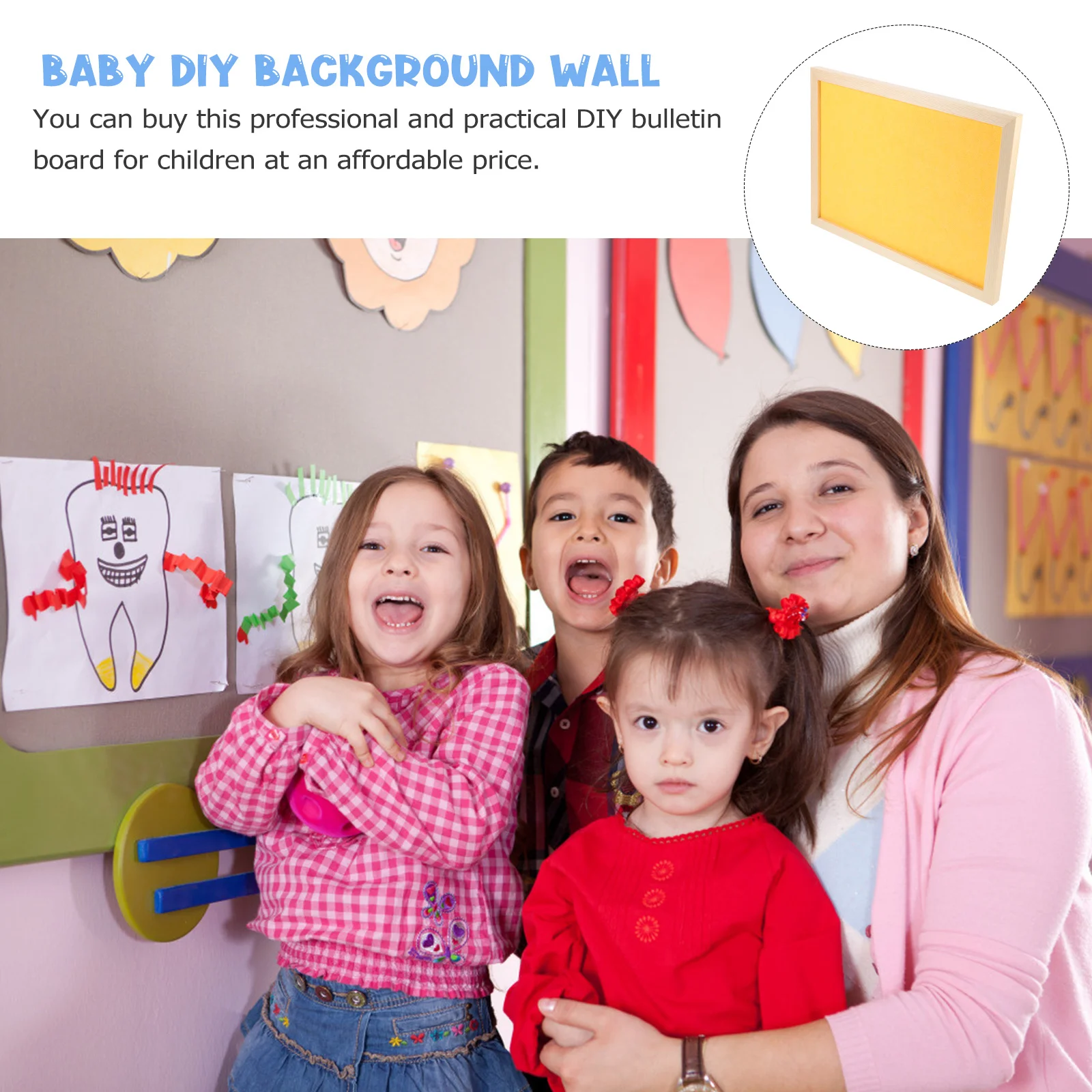 Diy Bulletin Soft Cork Hexagon Photo Display Notice Board For Home Classroom Wall Mounted Handmade Display Board