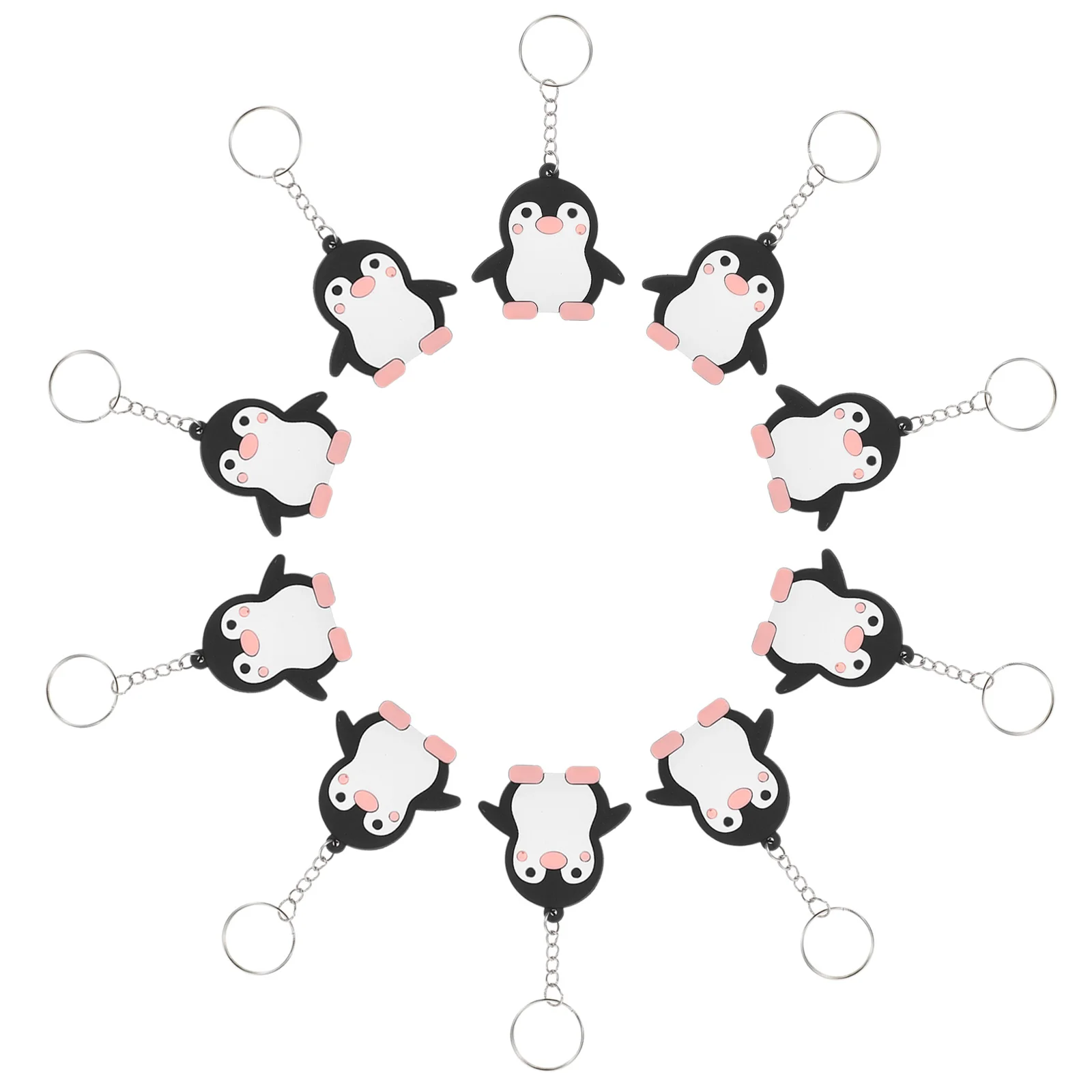 

24Pcs Penguin Keyring Lovely Animal-Themed Party Favors Cute Bag Charms Backpack Accessories Penguin Lovers Gifts