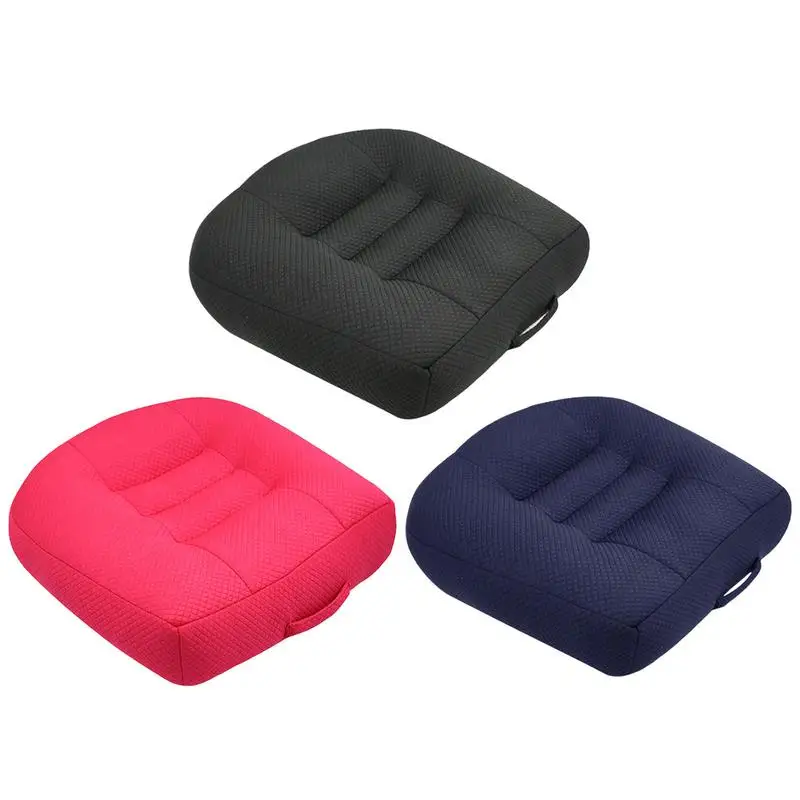 

Portable Car Booster Seat Cushion Thickened Nonslip Heightening Boost Mat Breathable Seat Pad Driver Expand Comfortable Seat Pad