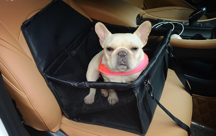 

New Carrier Dog Car Seat Cover Pet Transport Dog Carrier Car Folding Hammock Pet Carriers Bag For Small Dogs autogamic for dogs