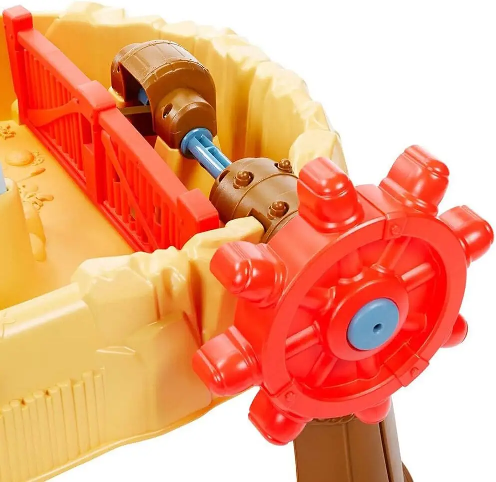 آلة توزيع وافيميكر على جزيرة الطاولة المائية ، متعددة الألوان ، خمس محطات لعب وملحقاتها فريدة ، أكثر من عامين