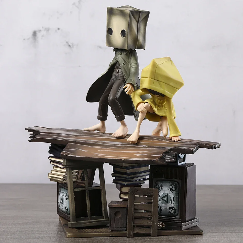 Figurines de collection Little Nightmares Six et Mono, jouet beurre, modèle