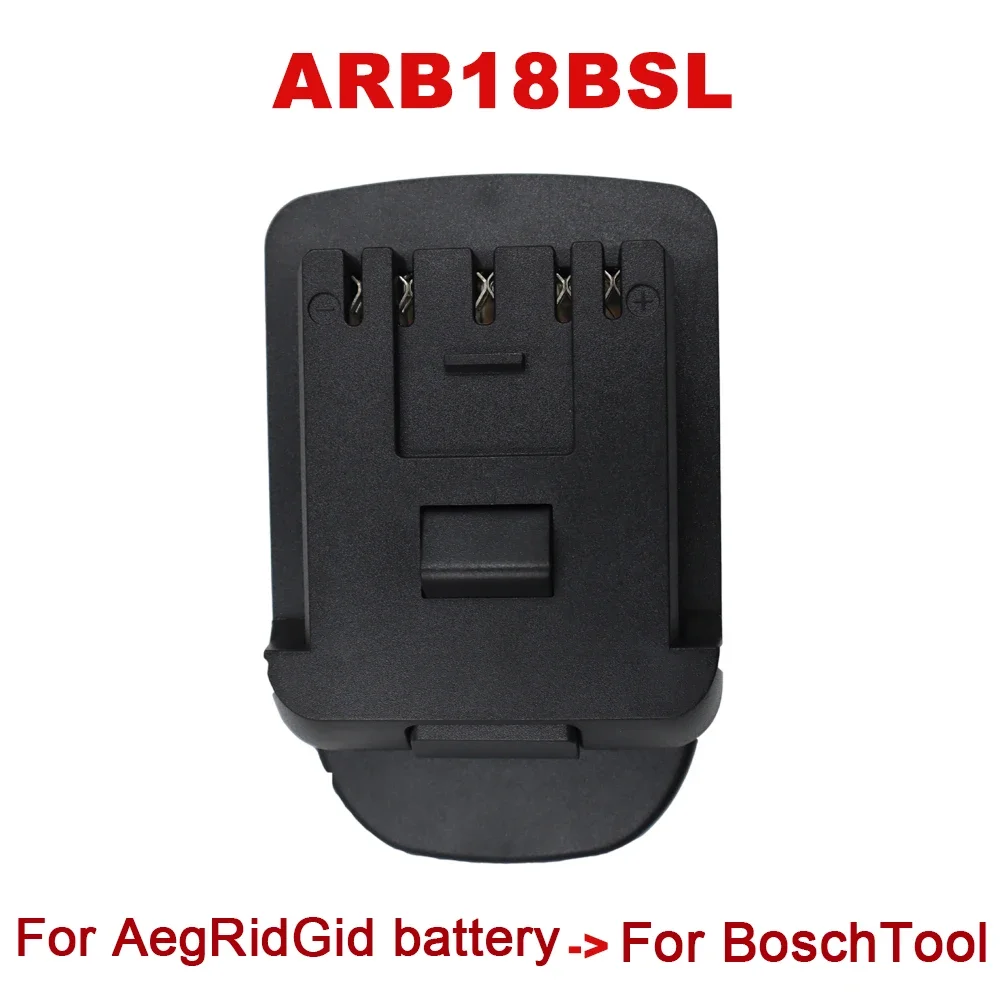 Convertidor adaptador ARB18DWL ARB18BSL ARB18MWL uso para batería Aeg RidGid para Makita para DeWalt para Bosch para herramienta eléctrica Milwaukee