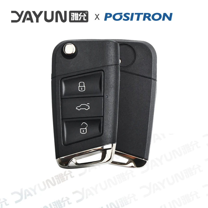 

YAYUN Modified Knife Key VW-03L Positron Flex Alarm Buttons New and Old Line Up to 293 300 330 360 Free Shipping