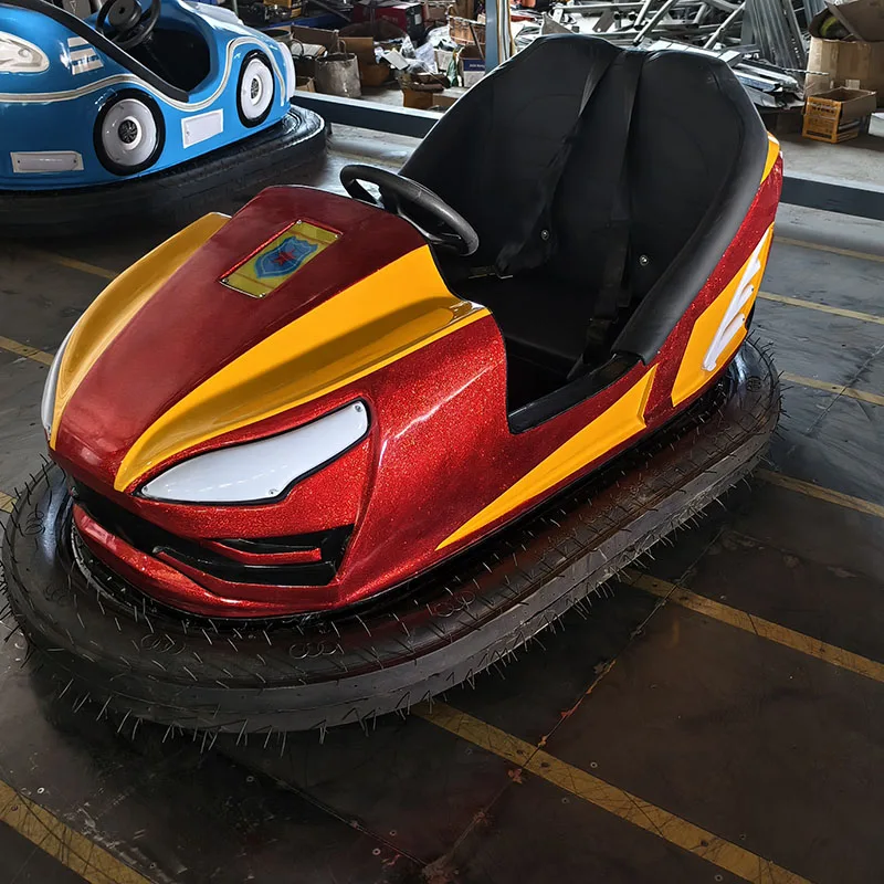 &48V Fiberglass Ground Net Bumper Car Factory Direct Commercial Use Safe Durable for Amusement Park Indoor Outdoor