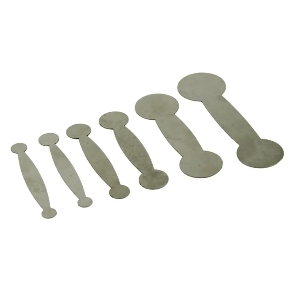 Stainless Steel Clarinet Pad Repair Tools Set Adjustable Button Leveling Accessory for Clarinet Oboe Bassoon Service