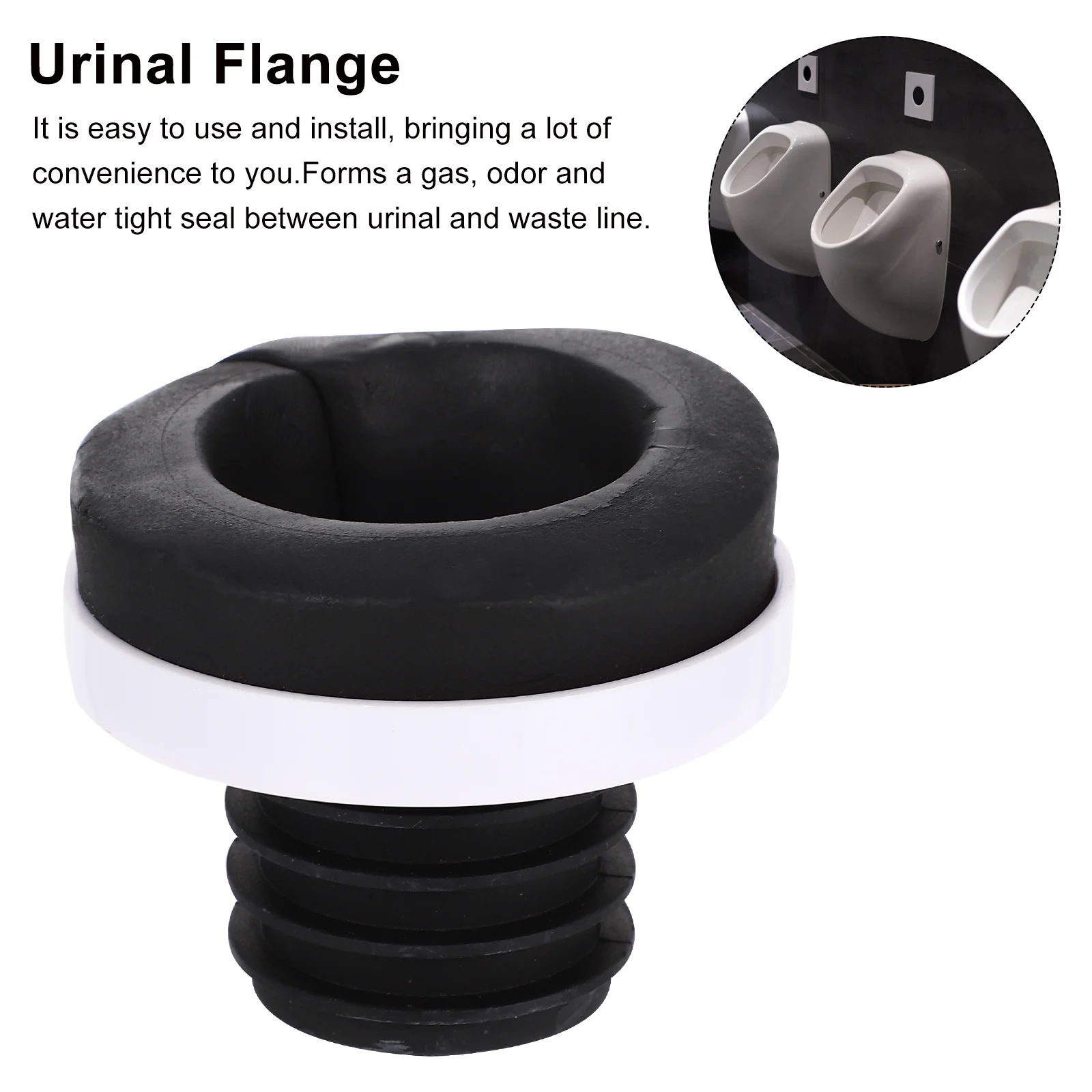 Toilet Wax Ring Flange Seal Rubber Urinal PP Sealing Gasket Sewer Deodorant Plug