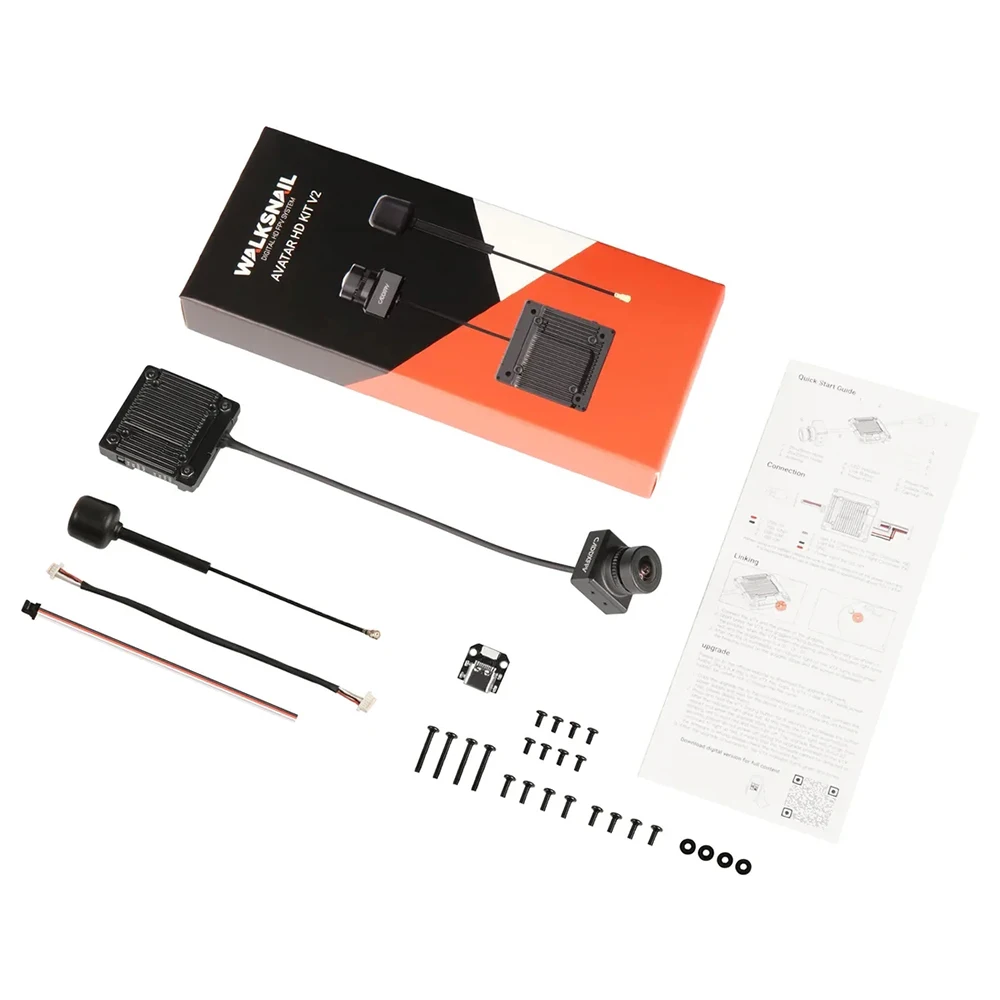 CADDX Walksnail Avatar HD Pro Kit HD Kit V2 z kamerą Gyroflow 8G/32G do FPV DJI