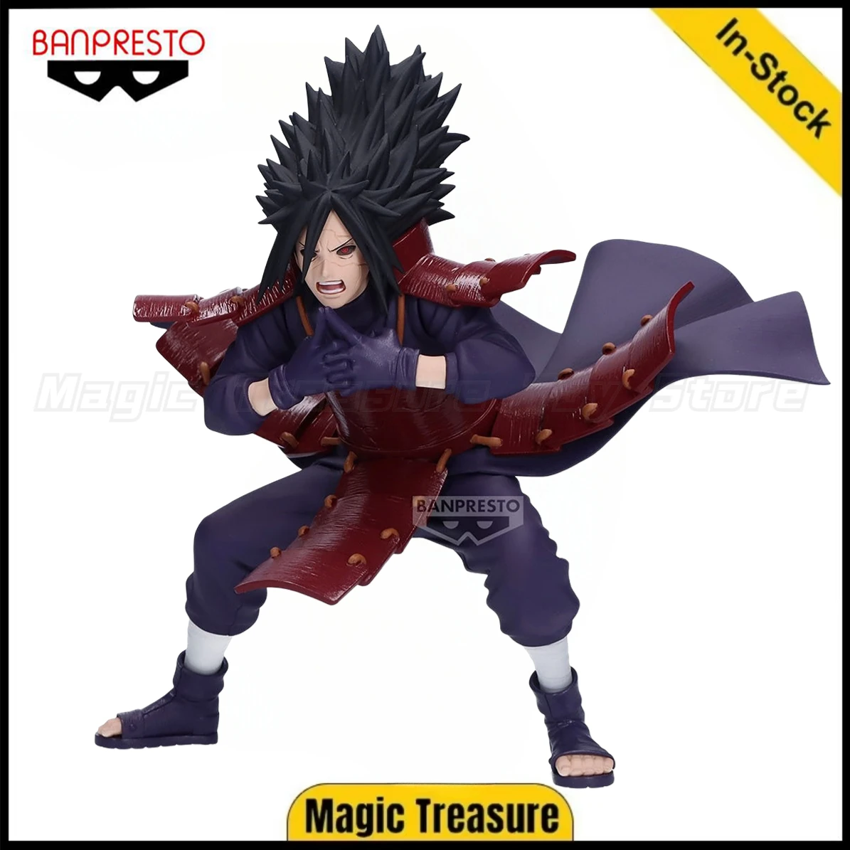 

【In Stock 】Original BANPRESTO VIBRATION STARS NARUTO - Uchiha Madara Figures Animation Ornaments Collection Gifts