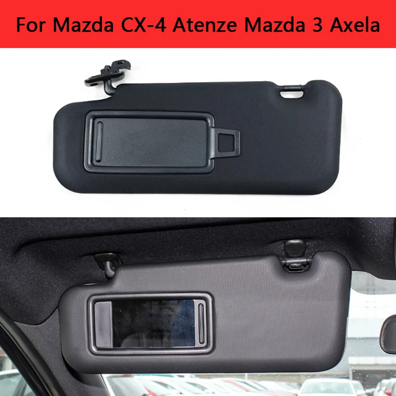 

Автомобильный солнцезащитный козырек с зеркалом для макияжа для Mazda CX-4 2016-2021 Atenze 2014-2018 Mazda 3 Axela 2014-2018