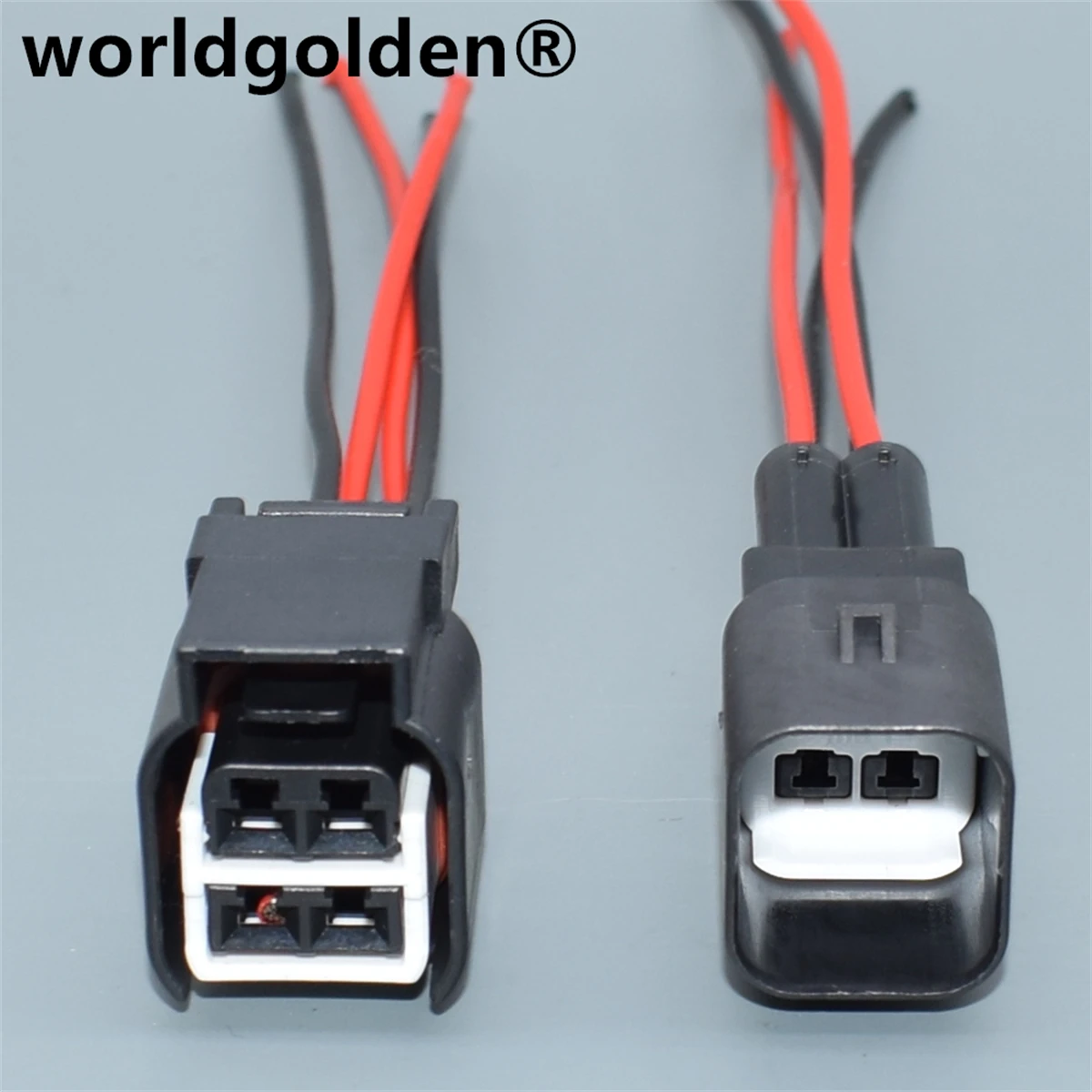 Worldgolden 4 Pin Waterproof Automotive Sealed Connector Female Male Housing Plug 936293-2 936254-2 With  wires harness