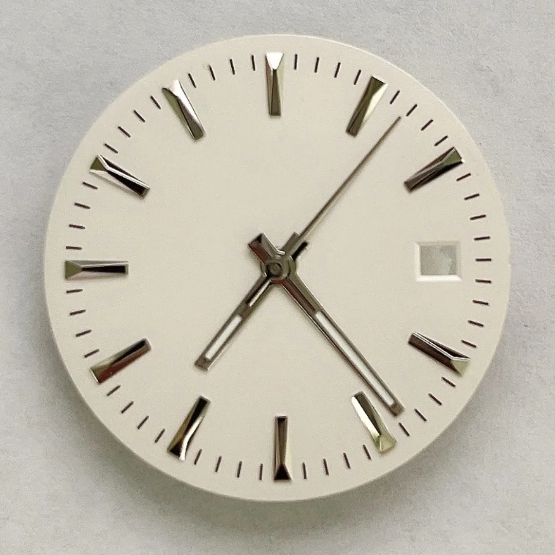 28.5 مللي متر المشارب أمة الله ساعة بسيطة الطلب والأخضر مضيئة الأيدي مجموعة تعديل ساعة اكسسوارات لحركة NH35 4R36 7S