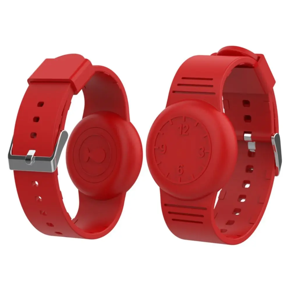 Silicone Silicone Strap Waterproof Case Bracelet Kids Bracelet Replacement Tracker Accessories Child Wristband for Apple AirTag