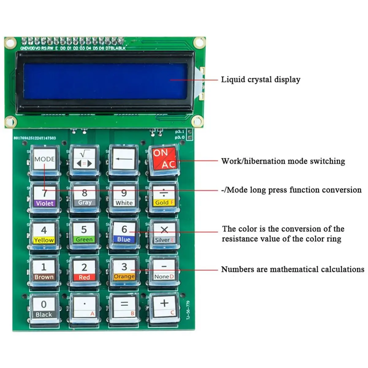 a20z-kit-eletronico-diy-de-calculadora-com-display-lcd1062-projeto-de-treinamento-em-soldagem-mcu-para-pratica-e-experimentacao