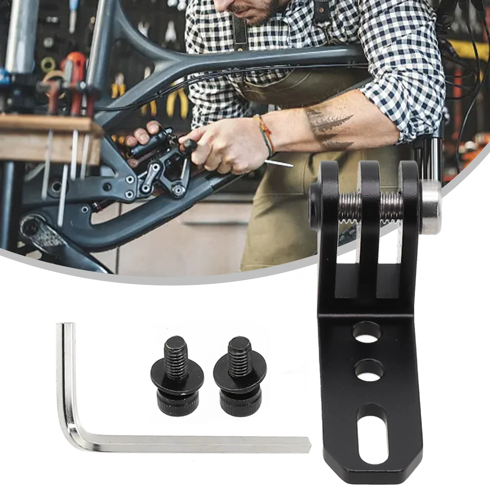 

Brand New Number Plate Moun Camera Holder Replacement Saddles Spare With Bolt Bicycle Bike Easy Installation Parts