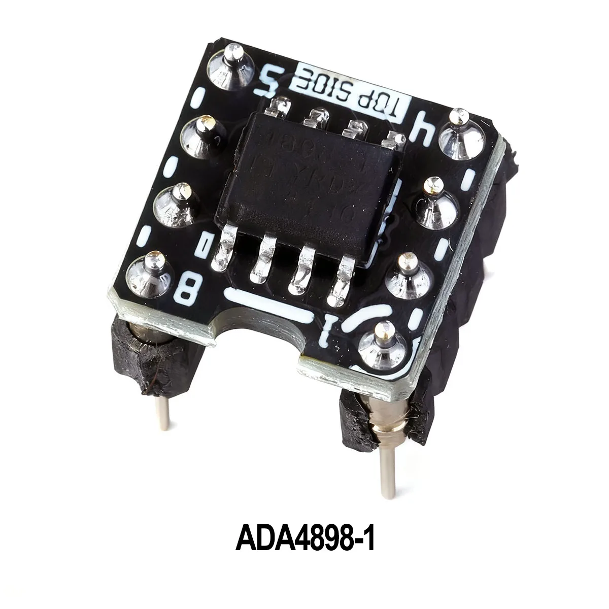 2 Pcs ADA4898-1 Single Operational Amplifier SOP8 to DIP8 Opamp SMT to Direct Insertion For DIY Amp Low Noise Low Distortion