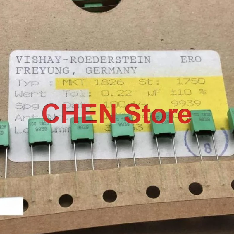 

20PCS/50PCS ERO MKT1826 0.22uF 100V 220NF 10% P5MM film capacitor ERO1826 224/100V MKT Free Shipping