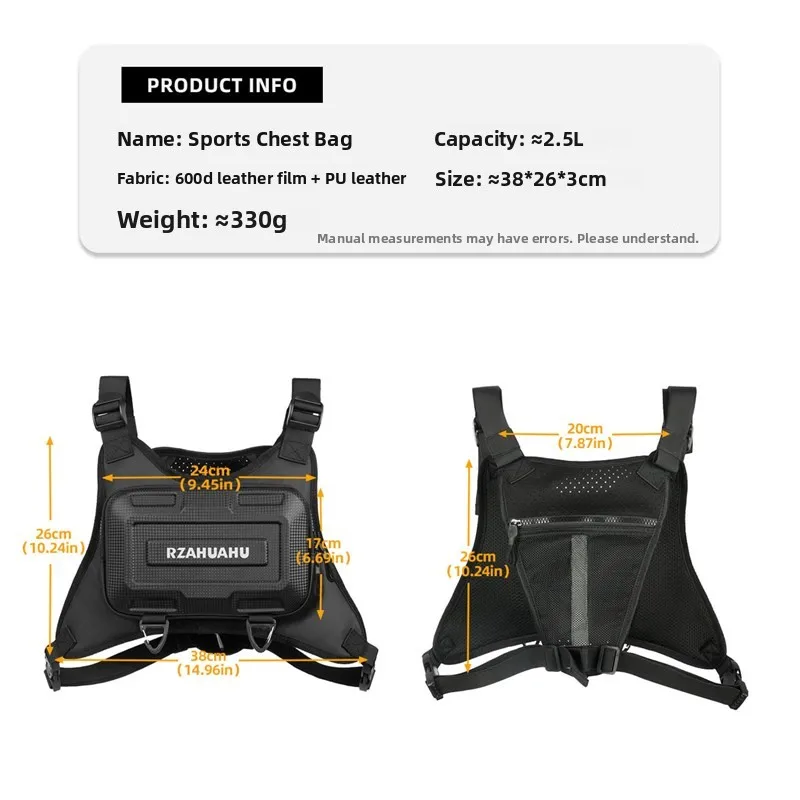 multifunctional-tactical-chest-bag-motorcycle-streetwear-riding-vest-hardshell-workwear-pouch-sports-zipper-closure-unisex