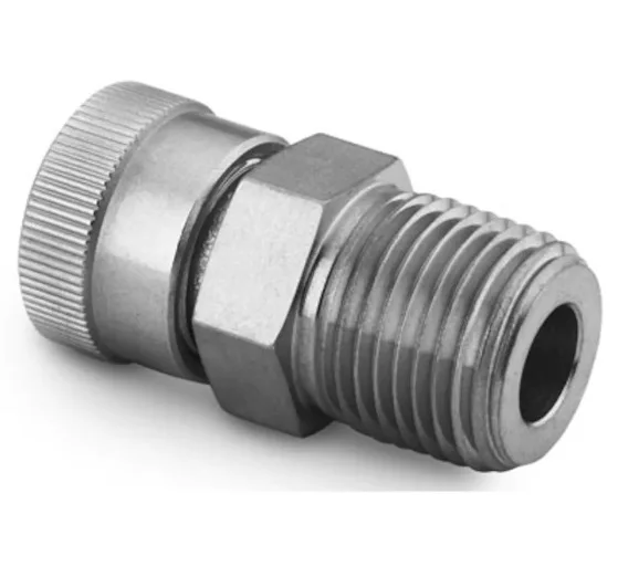 SS-2-UT-1-2BT Stainless Steel Ultra Torr Vacuum Joint External Thread 1/4x1/8in