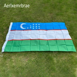 Uzbekistan Flag 150x90cm custom flag banner at all size national flags