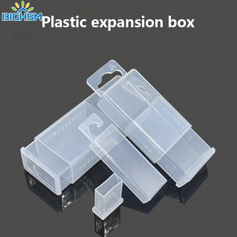 Rectangular Telescopic Tool Box Parts Storage Case Drill Milling Cutter Boxes Twist Drill Box Tap Accessories Tool Packaging