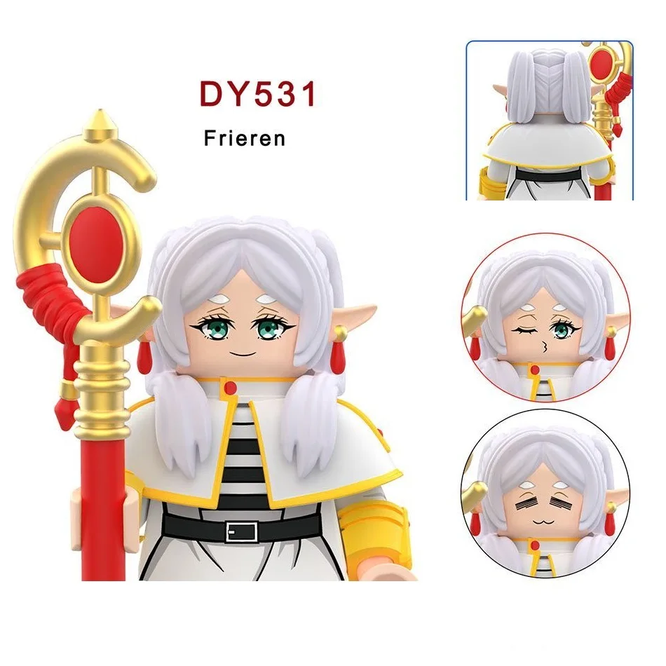 

New Frieren Building Blocks Beyond Journey's End Mini Action Figure Toys