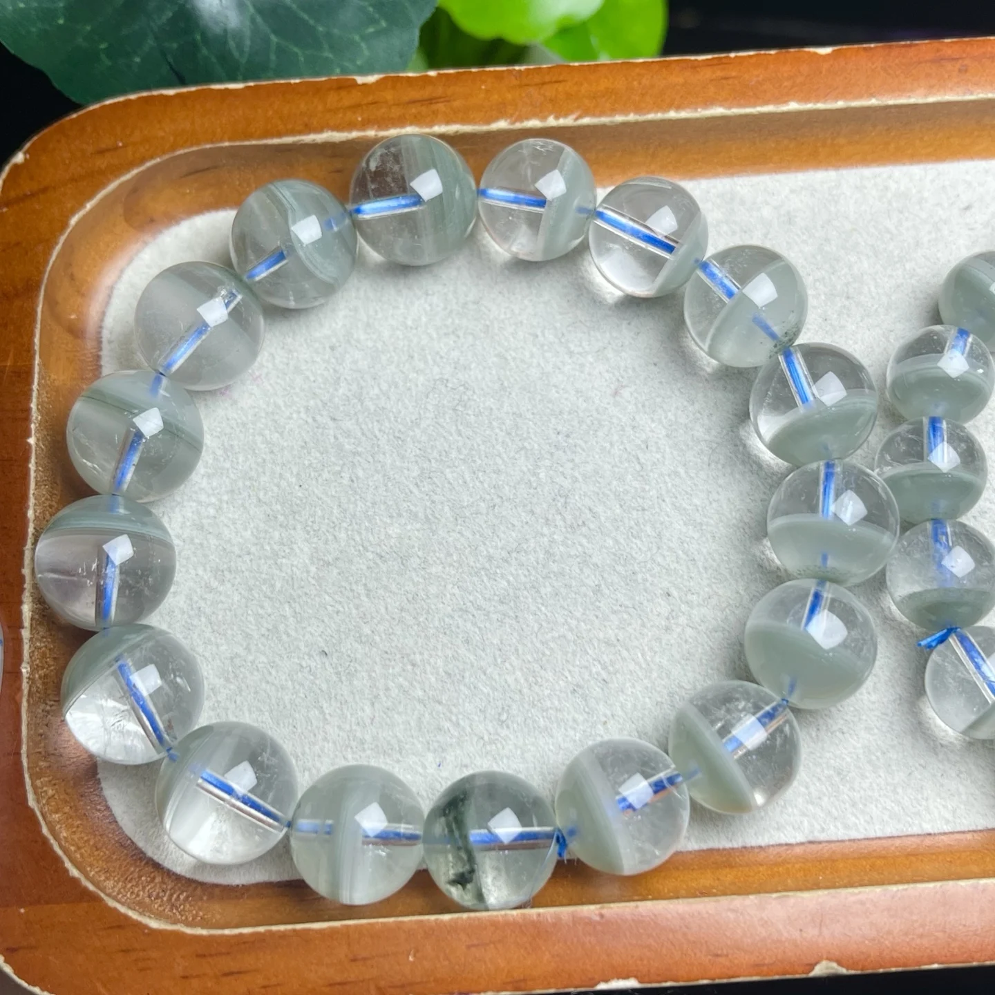 

Natural Blue Garden Quartz Bracelet Men Women Charm Yoga Healing Fengshui Fashion Handmade Holiday Gift 1PCS 9/10/13MM