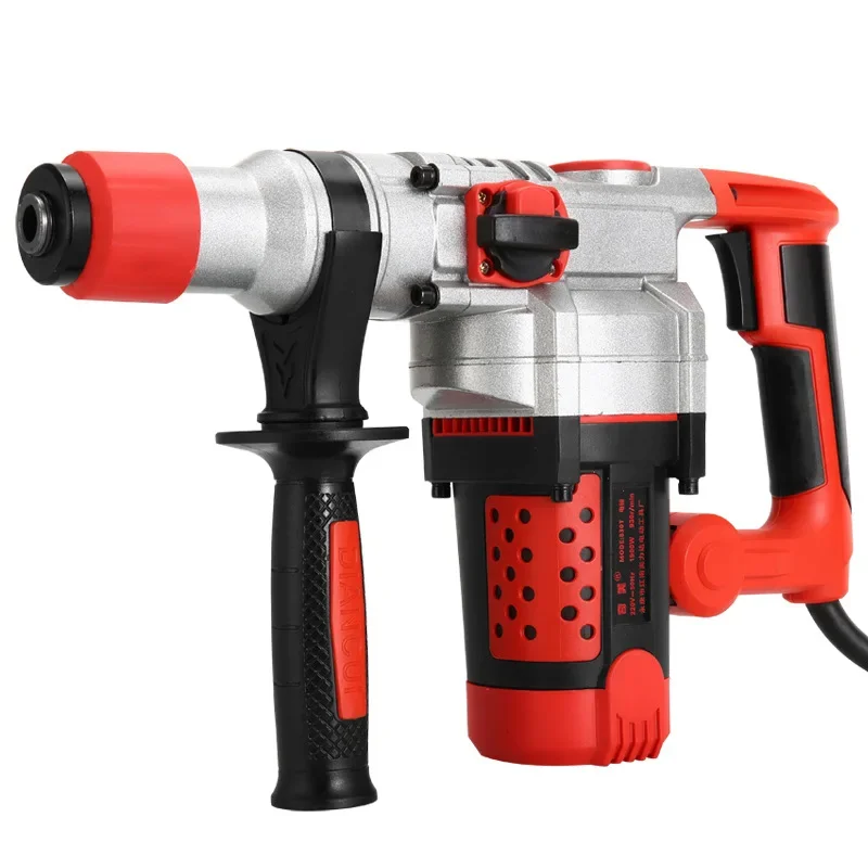 

l 2200W Industrial High Power Heavy Duty Jackhammer 26mm Diameter Concrete Breakers Electric Demolition Hammer Impact Drill Set