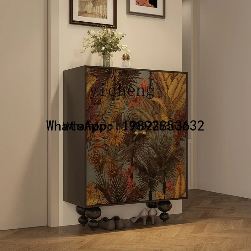 

G1 Tropical Rainforest Solid Wood Independent Shoe Cabinet Home Storage Cabinet Home Storage Storage Cabinet