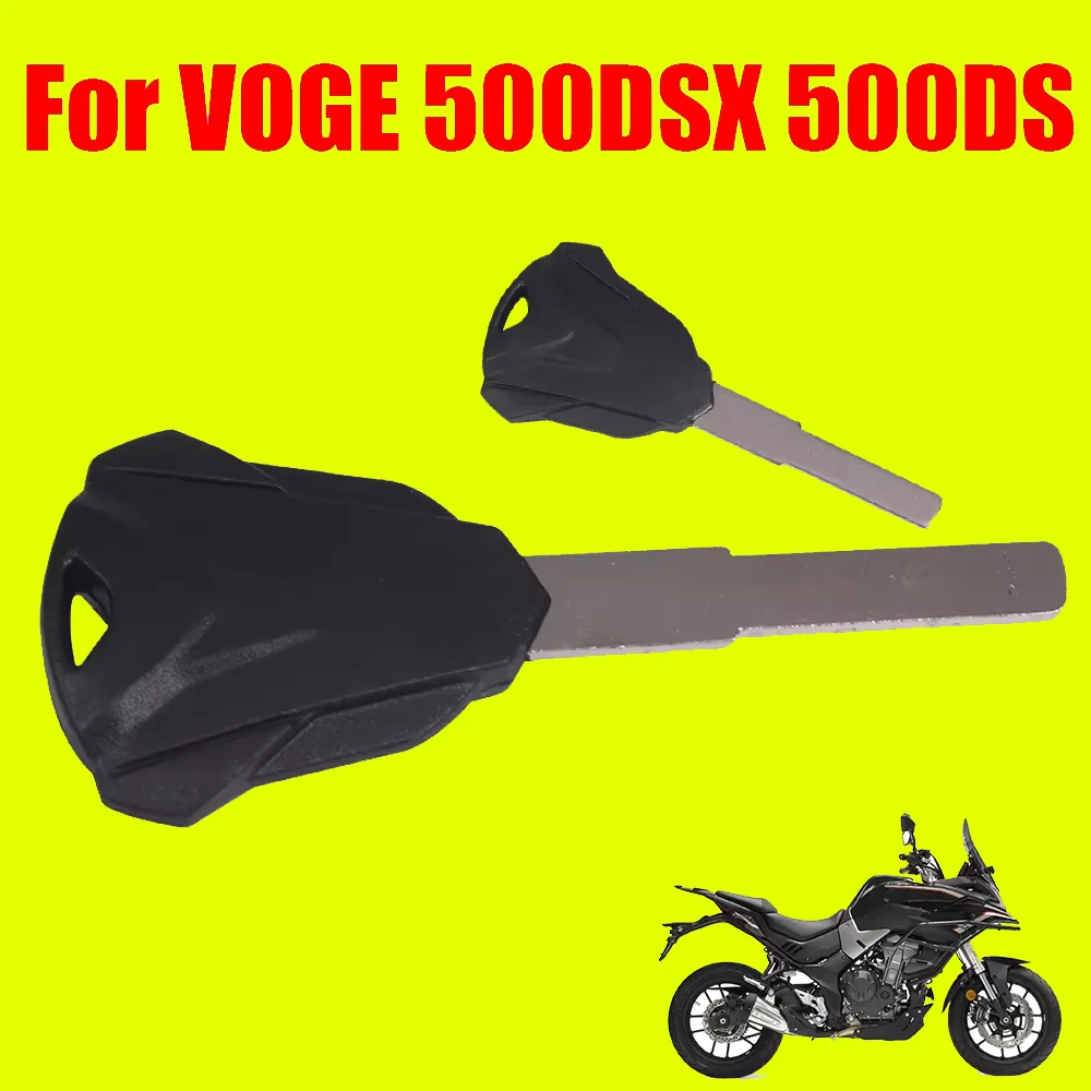 Para loncin voge 500ds 500dsx dsx500 ds500x ds500 dsx 500 dsx 500 ds acessórios da motocicleta chave embrião sem cortes espaços em branco chaves peças