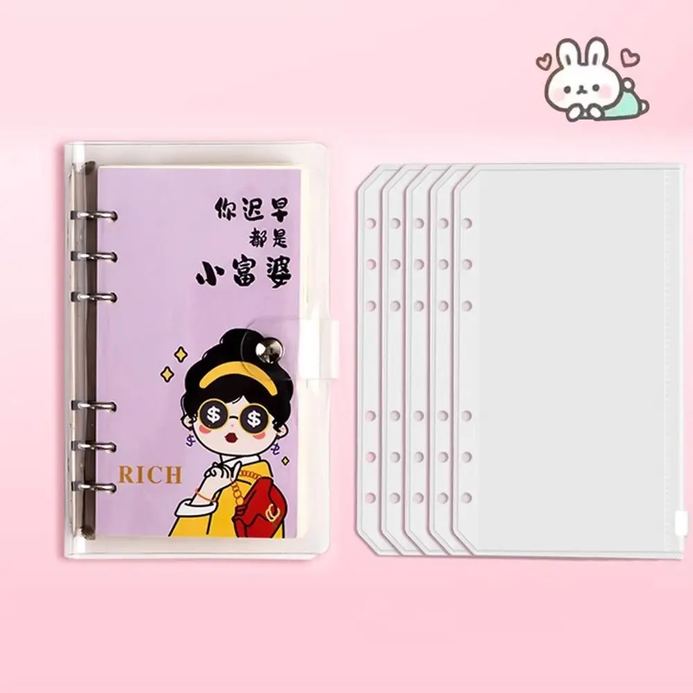 Save Money 100 Envelopes Money Saving Challeng Large Capacity Waterproof Savings Challenges Sheets PU Reusable Budget Binder