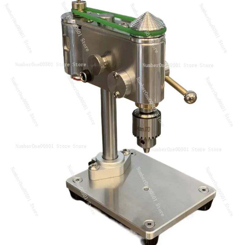 12V 5A micro bench drill, precision watch bench drill, can drill 1 to 3mm holes in soft metals