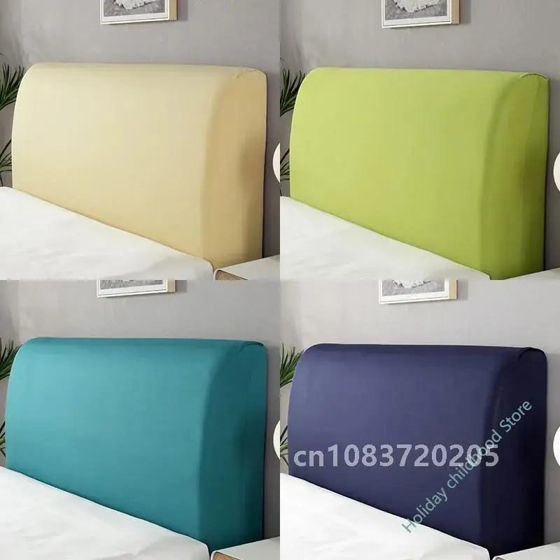 Dustproof Bed Cover, Soft Touch, Headboard Cover, Back Protection, Elastic, All Inclusive, Fashionable, Home Supplies