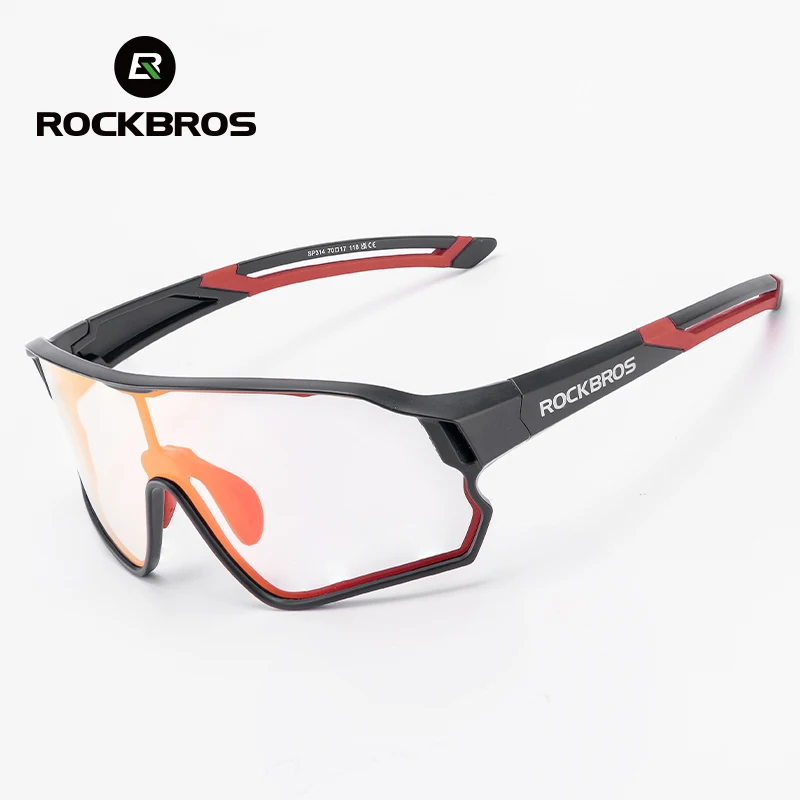 ROCKBROS Children Glasses Bicycle Polarized Glasses Photochromic Lens  Runring Fishing Glasses Children\'s Cycling Glasses