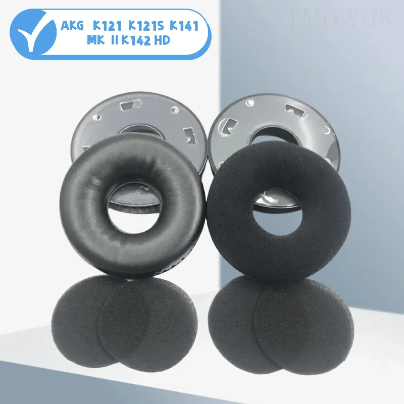 

Replacement Earpads for AKG K121 K121S K141 MK II K142 HD Headphones Leather Velvet Velour Sleeve Earphone Earmuff