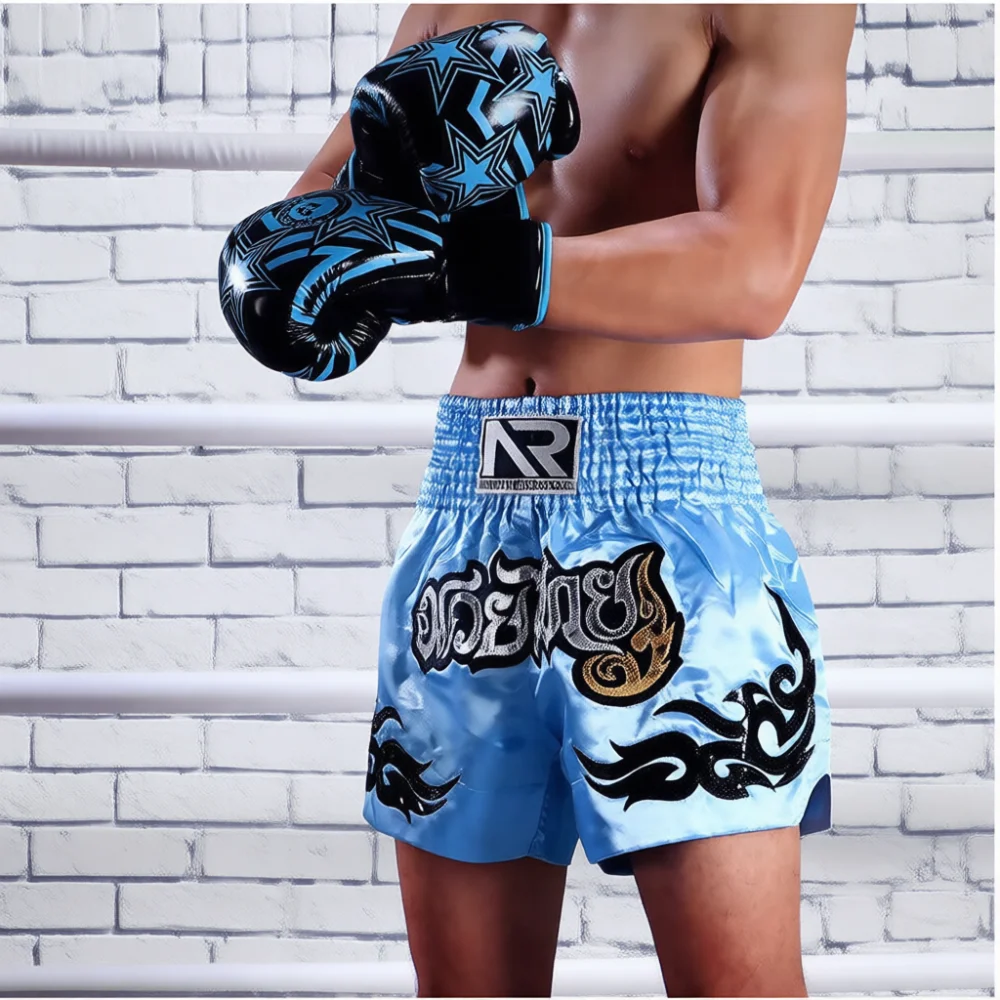 Combat Sports MMA Shorts Muay Thai Training Gear Fitness Boxing Trunks Kickboxing Grappling Fighting Apparel For Adult