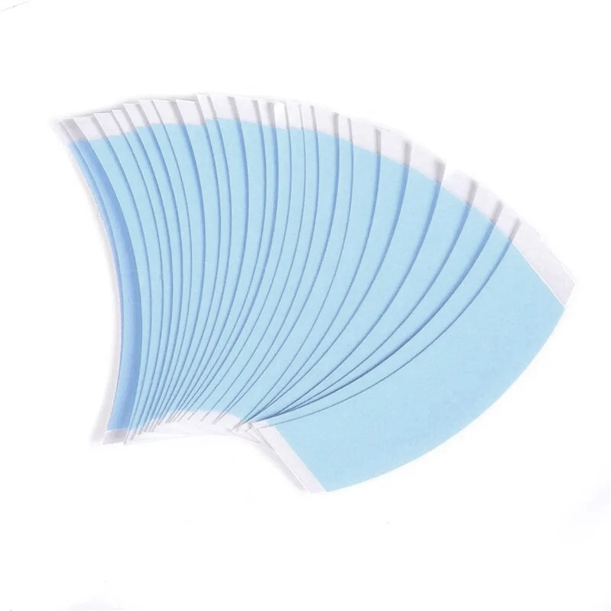ABMO 288 unids/lote azul fuerte cinta de doble cara extensión peluca cinta fija arco cinta de doble cara para tupé peluca de encaje adhesivo
