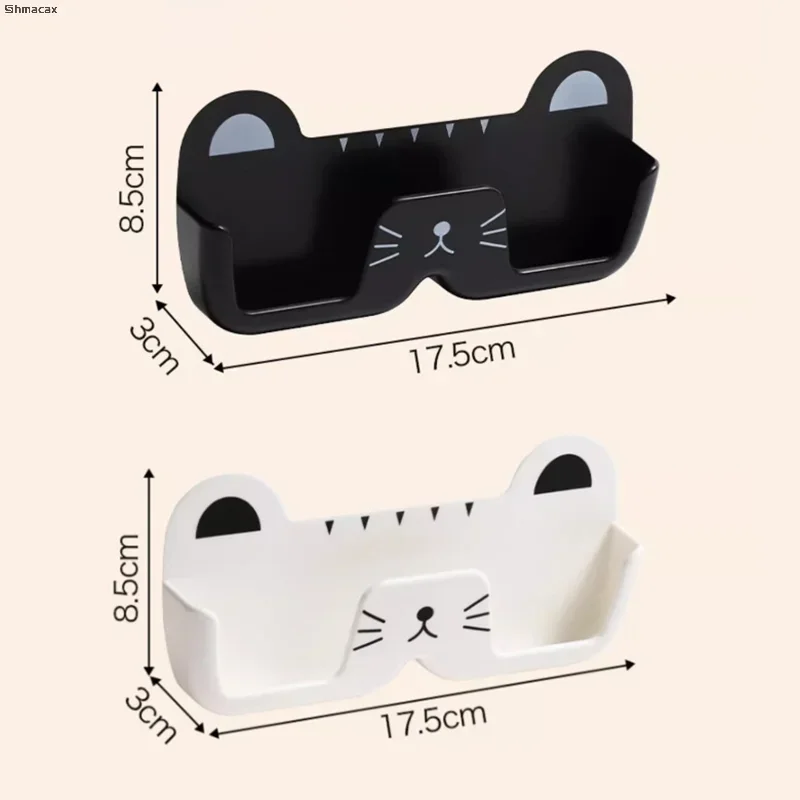 Wall Mounted Glasses Storage Rack, Household Cartoon Sunglasses Storage Box, Bedside Bathroom Myopia Glasses Storage Rack
